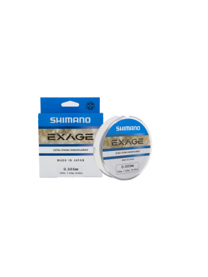 Shimano Exage line  300m  steel grey  monofilament fishing line