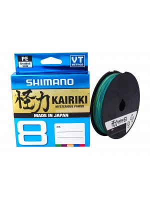 SHIMANO Kairiki 8, 300m, mehrfarbig, Geflochtene Angelschnur